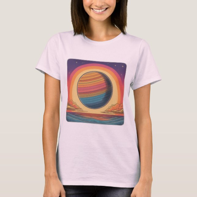 Kosmischer Horizontstraum T-Shirt (Vorderseite)