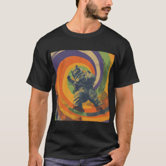 Kosmischer Katzennavigator T-Shirt