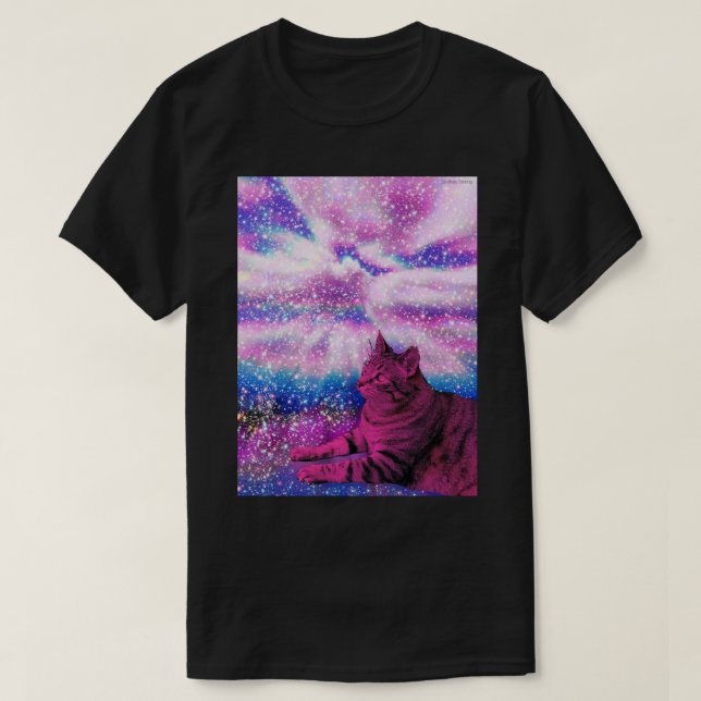 Kosmischer Kitty-T - Shirt (Design vorne)