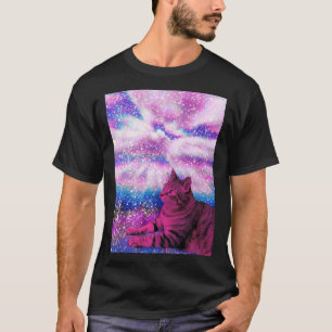 Kosmischer Kitty-T - Shirt