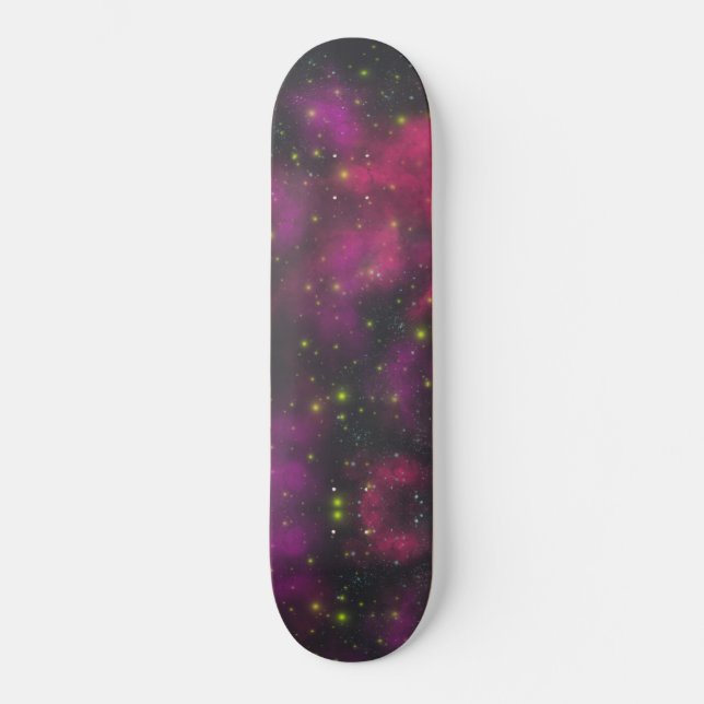 Kosmischer Kosmos Universum Cooler Skateboard Deck (Vorderseite)