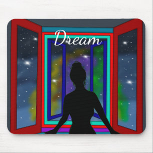 Kosmischer Kunsttraum Mousepad