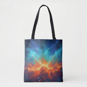 Kosmischer Nebel Abstrakt Galaxie Weltraum Kunst