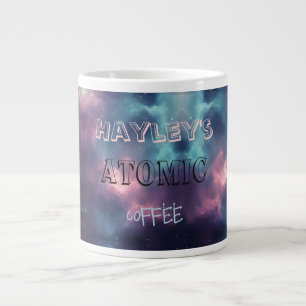 Kosmischer Nebel in einem Glas - AI Fantasy Digita Jumbo-Tasse