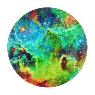 Kosmischer Nebel Schneidebrett