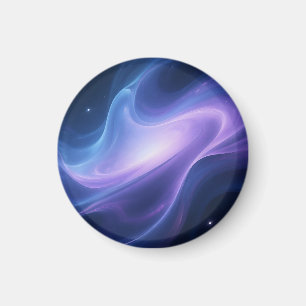 Kosmischer Nebelgalaxie-Wirbel Abstract Magnet