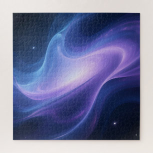 Kosmischer Nebelgalaxie-Wirbel Abstrakt Puzzle