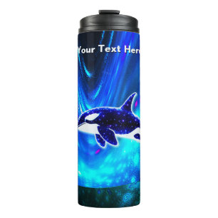 Kosmischer Orca Thermosbecher