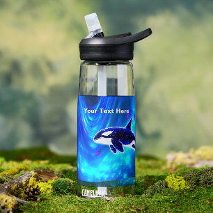 Kosmischer Orca Trinkflasche