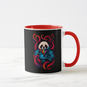 Kosmischer Panda Kraken Tasse