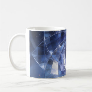 Kosmischer Perlen-Spiralbecher - Mystischer Galaxi Kaffeetasse