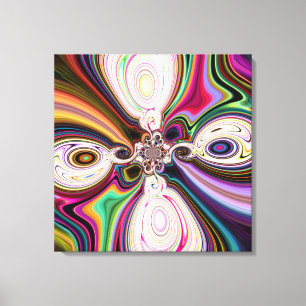 Kosmischer Polar 5 Wirbel Canvas Prints Leinwanddruck