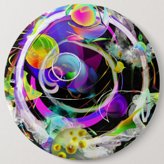 Kosmischer Reise-Knopf Button