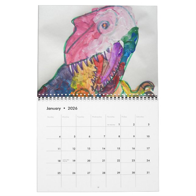 Kosmischer Rosenkalender Kalender (Jan 2026)