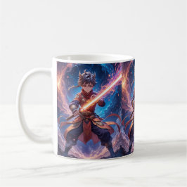 Kosmischer Samurai - Wächter der Sterne zazzle Kaffeetasse