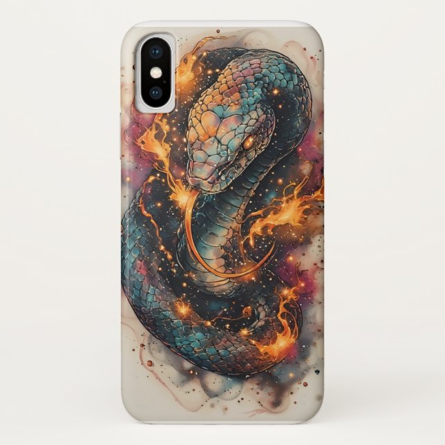 kosmischer Schlauch mit expansivem Raum Case-Mate iPhone Hülle (Rückseite)