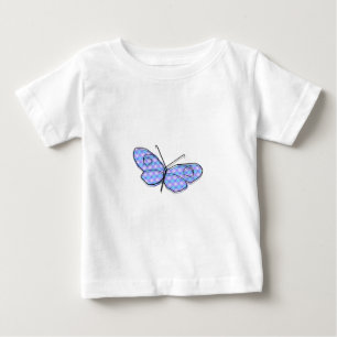 Kosmischer Schmetterling Baby T-shirt