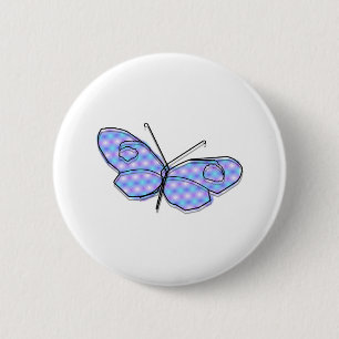 Kosmischer Schmetterling Button