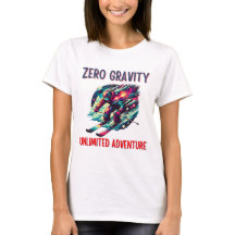 Kosmischer Skifahrer im Galaktischen Abenteuer