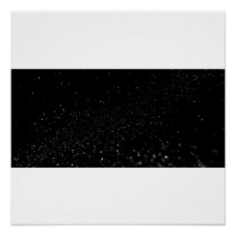 Kosmischer Staub in der Leere Poster