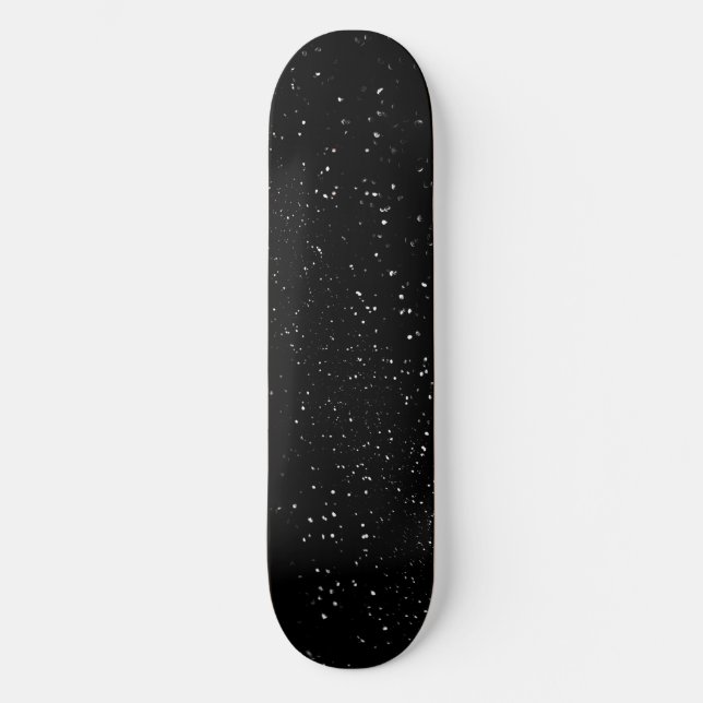 Kosmischer Staub in der Leere Skateboard (Vorderseite)