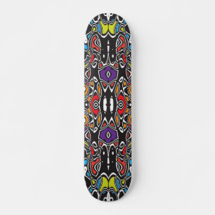 Kosmischer Swirl Skateboard
