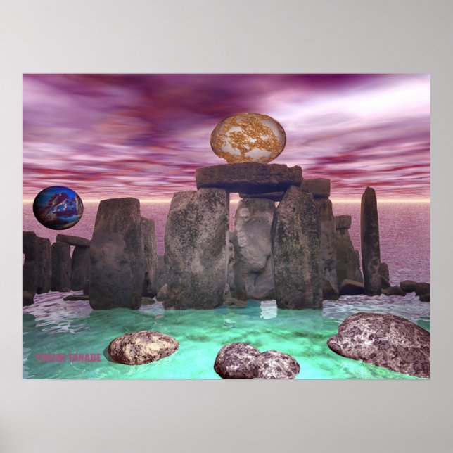 Kosmischer Tanz 3 Poster (Vorne)