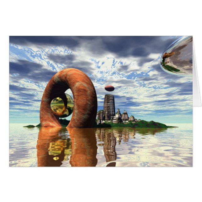 Kosmischer Tanz 4 (Vorderseite (Horizontal))