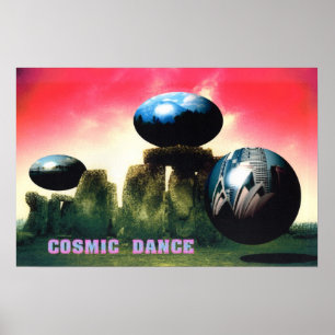 kosmischer Tanz Poster