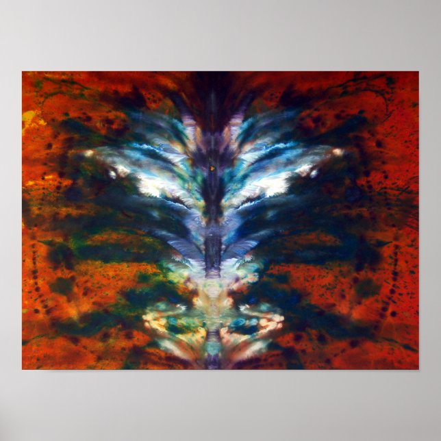 kosmischer Tänzer Poster (Vorne)