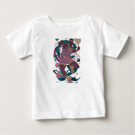 kosmischer Tennis-Weltraum-Meister Baby T-shirt