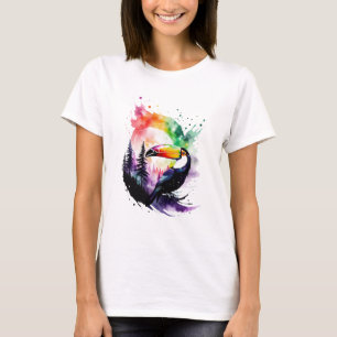 Kosmischer Toukan T-Shirt