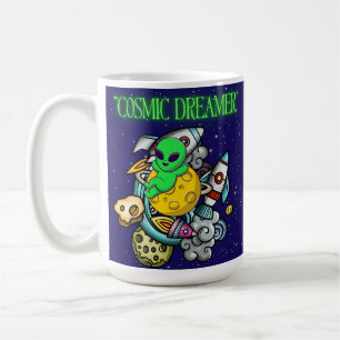 kosmischer Träumer Kaffeetasse