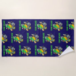 kosmischer Träumer Strandtuch