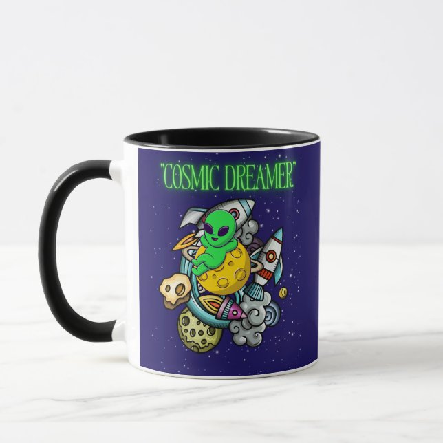 kosmischer Träumer Tasse (Links)