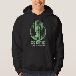 Kosmischer Wanderer Außerirdischer Hoodie
