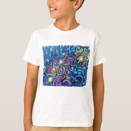 Kosmischer Weihnachtsbaum T-Shirt