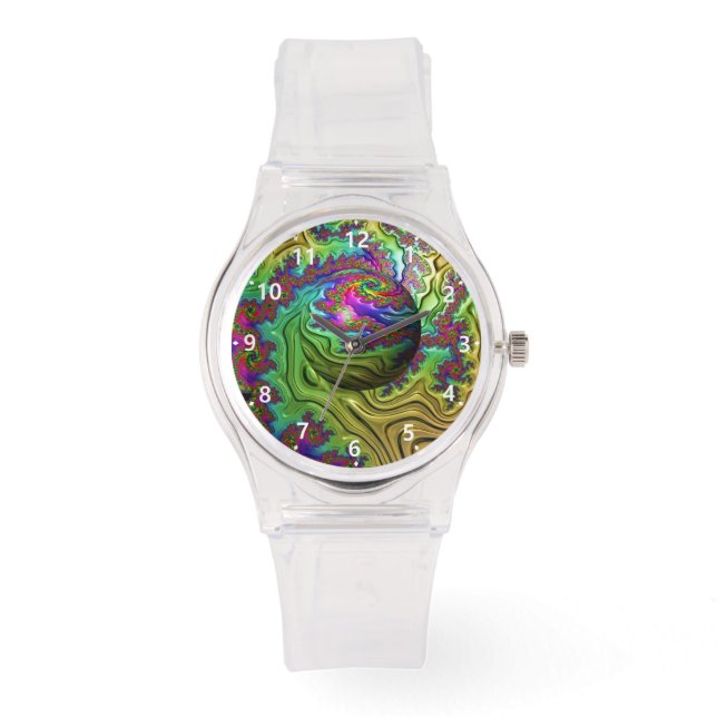 Kosmischer Wolkensturm Armbanduhr (Vorderseite)