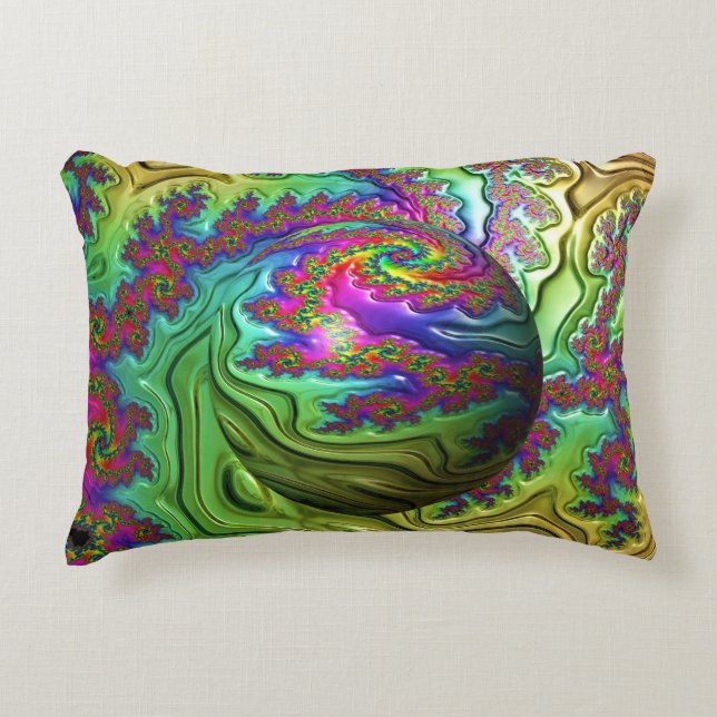 Kosmischer Wolkensturm Dekokissen (Vorderseite)