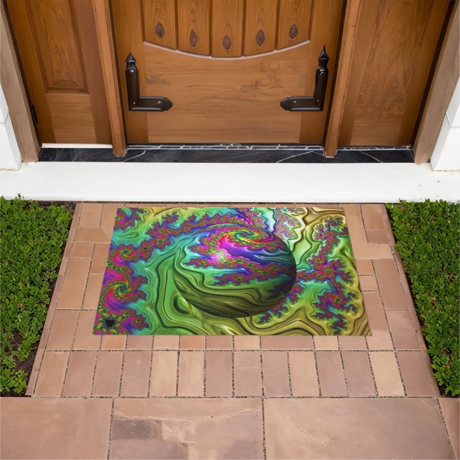Kosmischer Wolkensturm Fußmatte (Außenbereich)