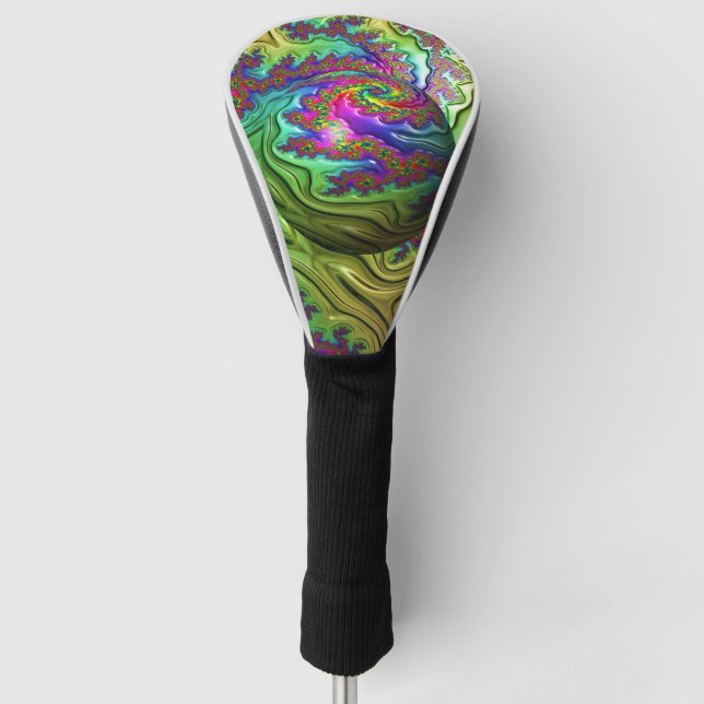 Kosmischer Wolkensturm Golf Headcover (Vorderseite)