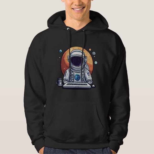 kosmisches Abenteuer Hoodie (Vorderseite)
