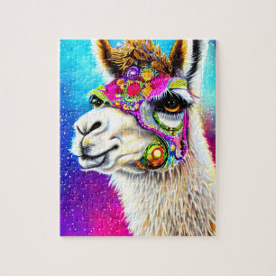 Kosmisches Alpaca Puzzle