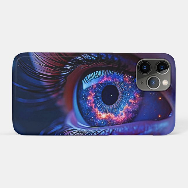 Kosmisches Augenlicht Case-Mate iPhone Hülle (Rückseite (Horizontal))