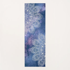 Kosmisches Bewusstsein Galaxie Meditation Yogamatte