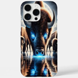 Kosmisches Buffalo-Bison-Reflektionen unter dem nä iPhone 16 Pro Max Hülle