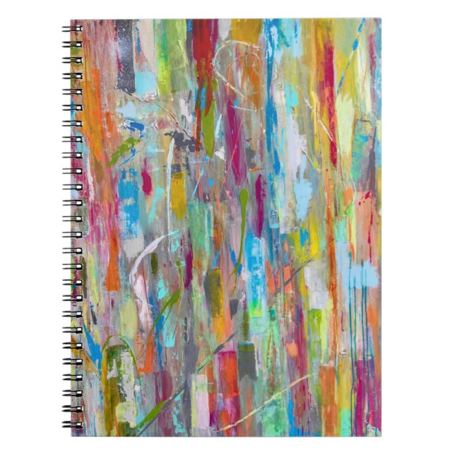 Kosmisches Chaos-Notebook Notizblock (Vorderseite)