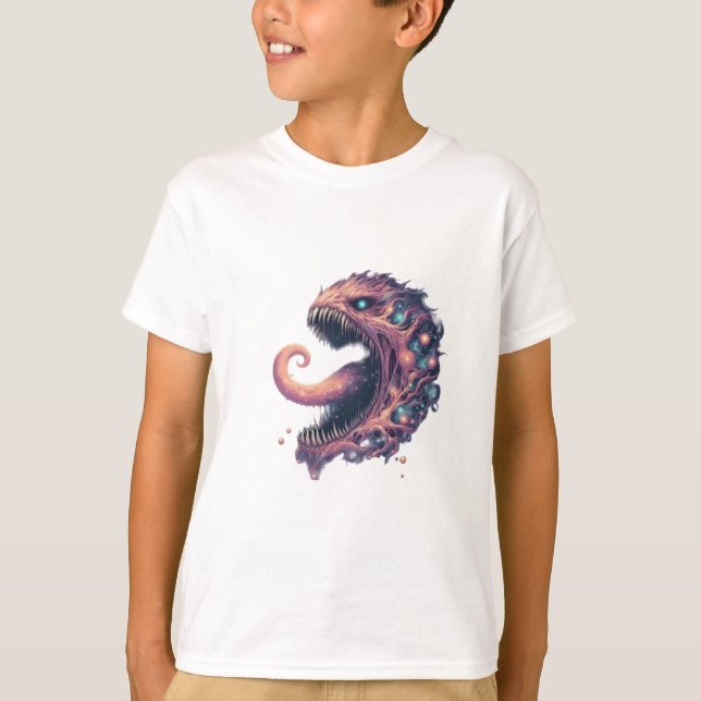 Kosmisches Devourer Death Metal T-Shirt (Vorderseite)