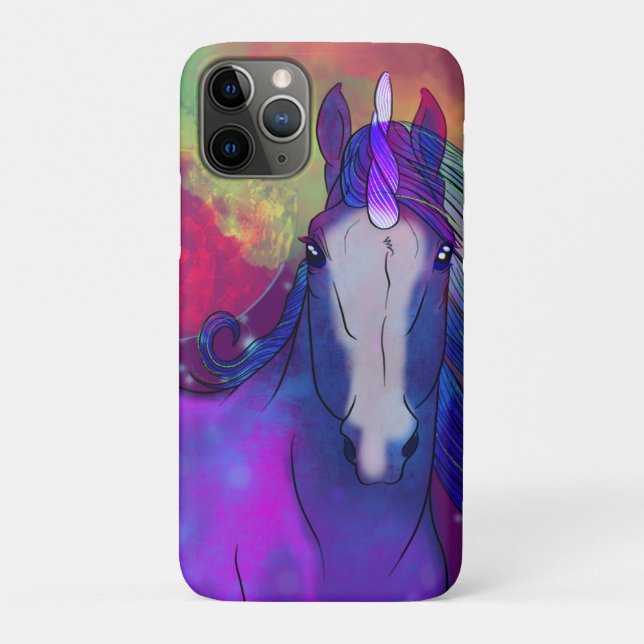 Kosmisches Einhorn 5 Case-Mate iPhone Hülle (Rückseite)