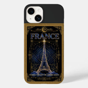 Kosmisches Frankreich Eiffelturm Himmels Kunst Case-Mate iPhone 14 Hülle